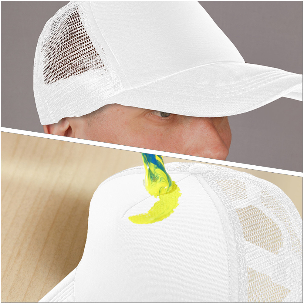 Hat Sublimation Blank - 5 Adet Boş Beyzbol Şapkası File