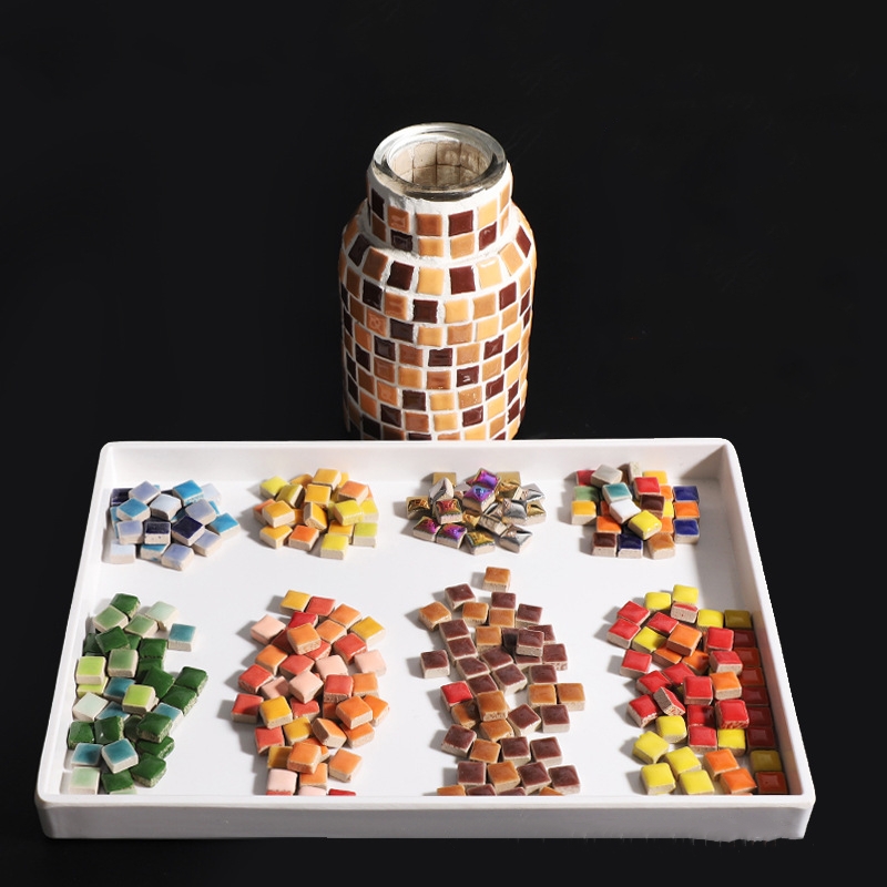 200g 1 CM Mini Mozaik Çini Mal - Ceramic Tile Blank incelemesi ve fiyatı
