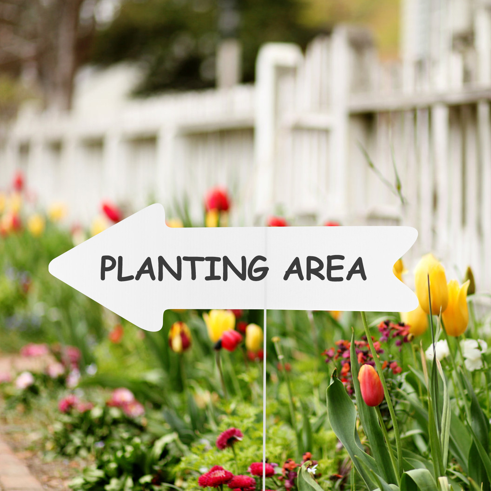 5 Adet Plastik Boş Bahçe Tabel - Yard Sign Blank incelemesi ve fiyatı