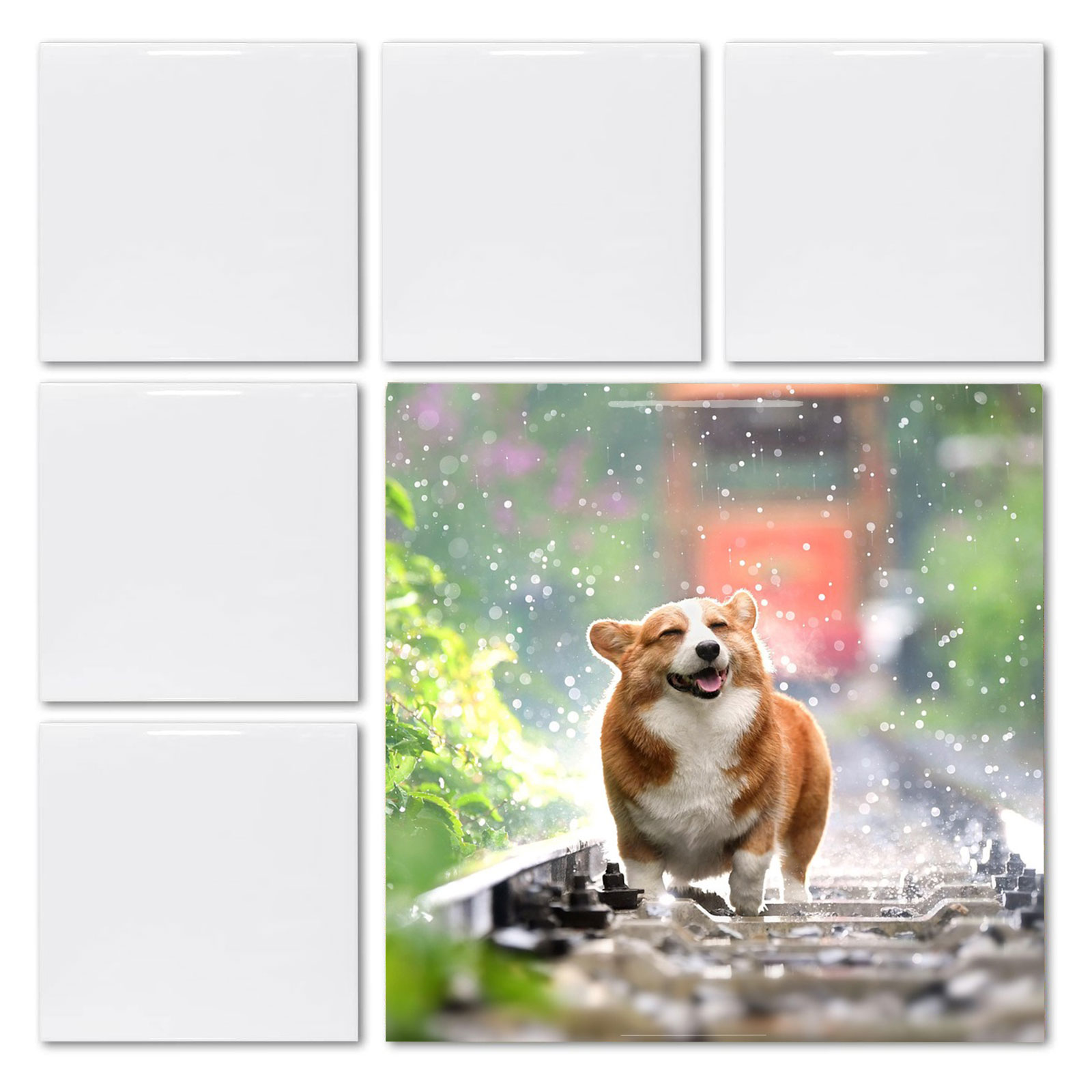 20 adet 4.25' X 4.25' Süblimas - Ceramic Tile Blank incelemesi ve fiyatı
