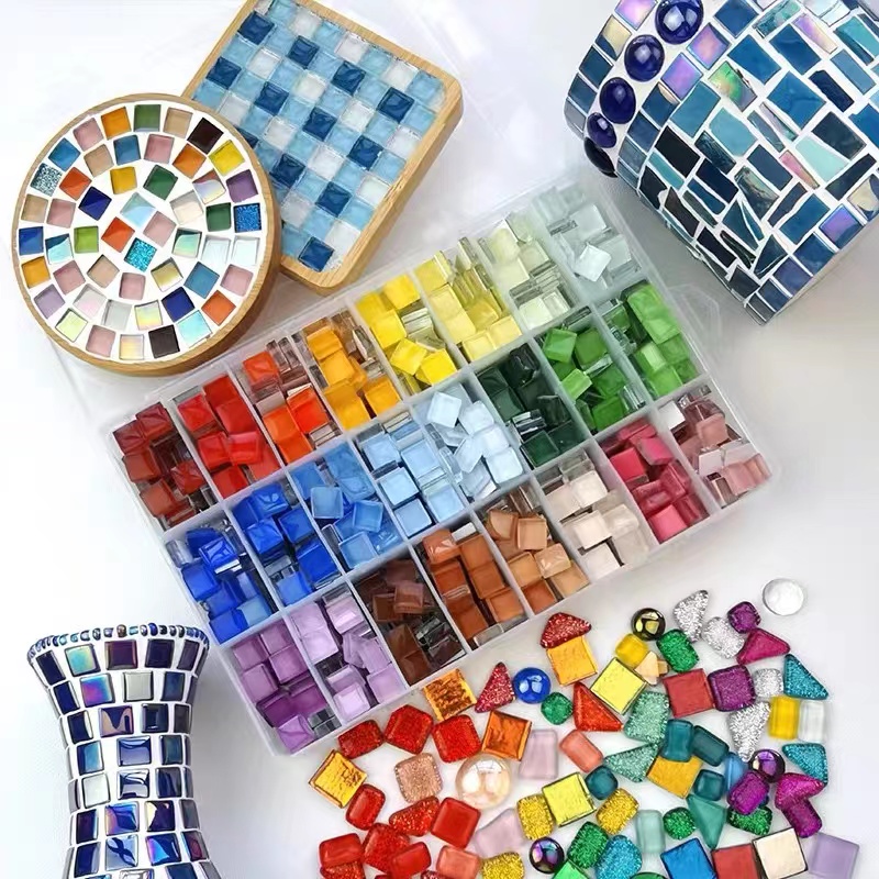 DIY Seramik Mozaik Cam 50 adet - Ceramic Tile Blank incelemesi ve fiyatı